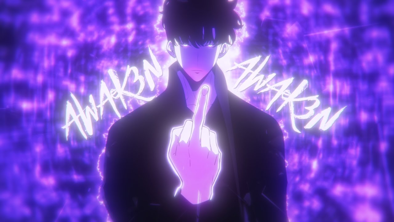 SUNG JIN WOO RAP | AWAK3N | GALACT1C_RAY [Solo Leveling AMV]