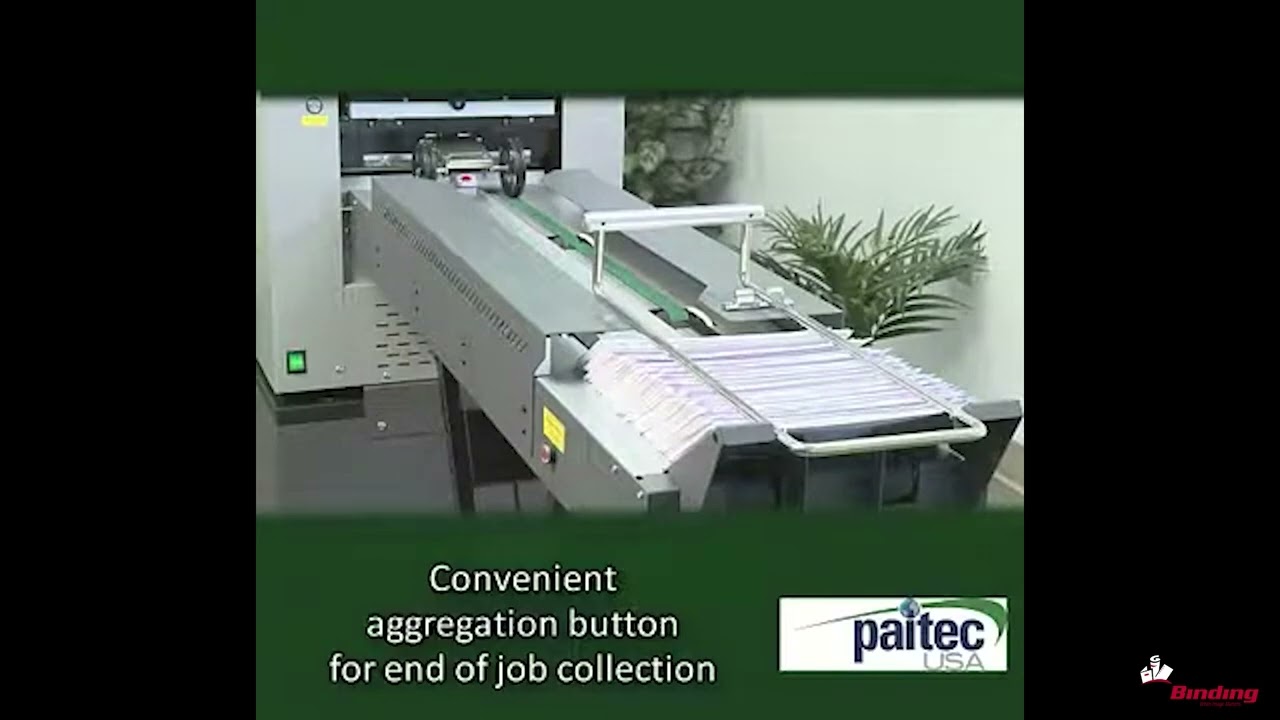 Paitec MX17000 Heavy Duty Desktop Pressure Sealer and Folder Video