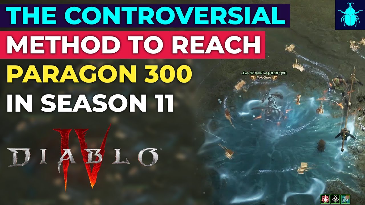 Diablo 4: The Controversial Method to Reach Paragon 300 in Season 11
