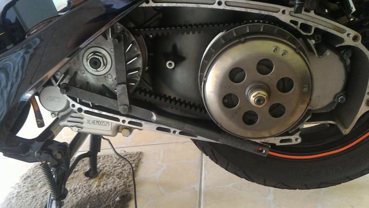 Maxsym - Limpeza do CVT