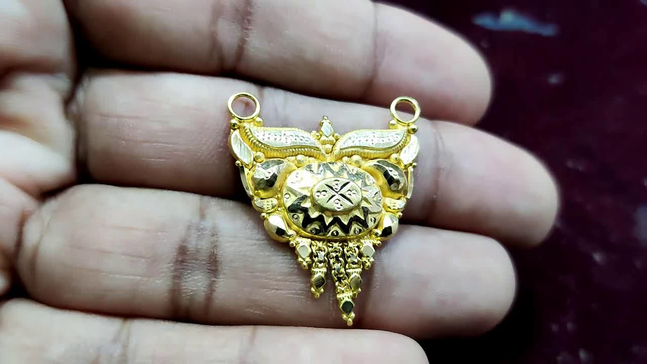 3 Grams Gold Dollar for Black Chains