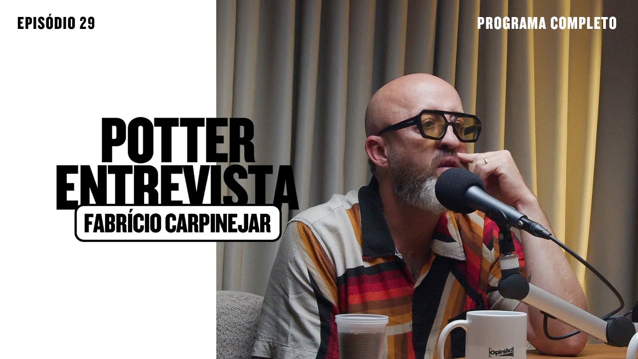 FABRÍCIO CARPINEJAR (Poeta e Escritor) no🎙️@potterentrevista