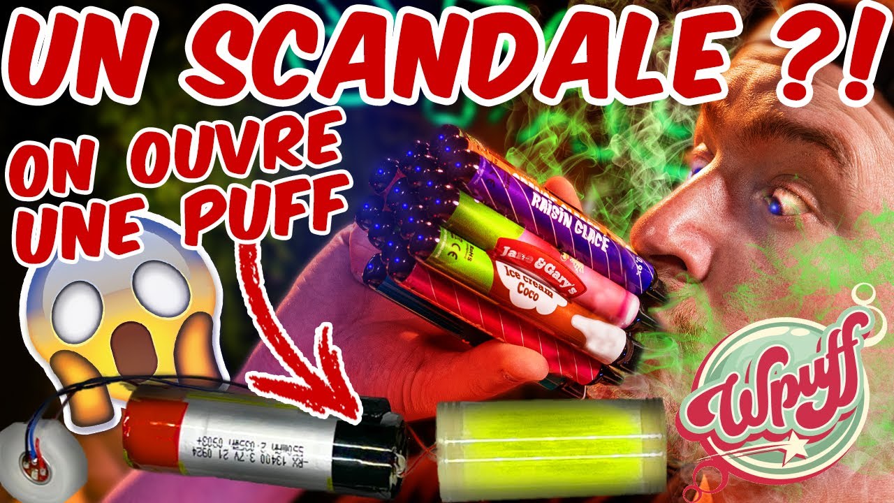 LA PUFF DANGEREUSE OU PAS ? (Test, avis et d&eacute;montage de la Wpuff et Puff CBD) - SFACTORY