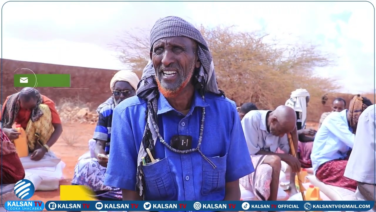 Qaar ka mid ah bulshada degmada Guriceel ayaa u mahadceliyay musharrax madaxweyne Galmudug Libaan..