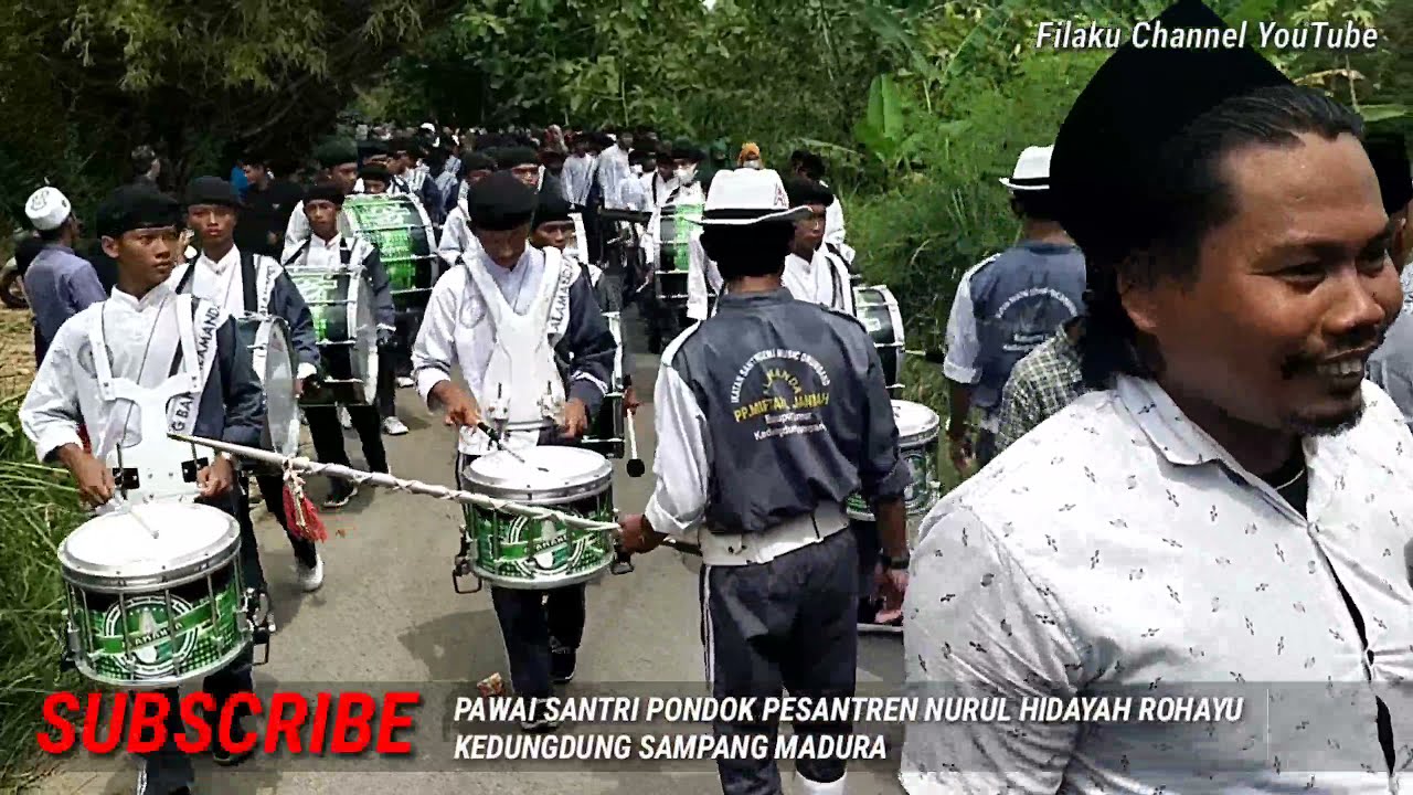 PAWAI SANTRI PP Nurul hidayah Rohayu Kedungdung sampang#GMDA Gema Music drumband Alamanda