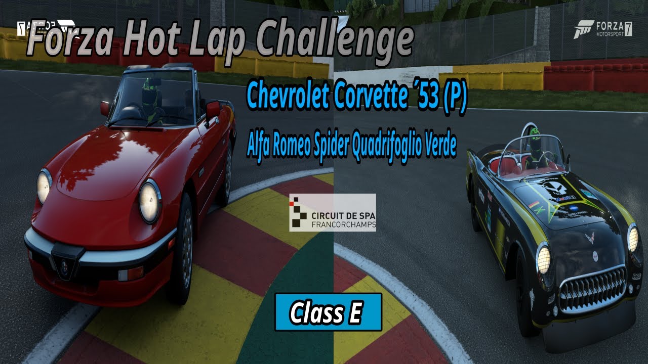 Alfa Romeo Spider Quadrifoglio Verde vs Chevrolet Corvette ´53 (P) Spa HLC