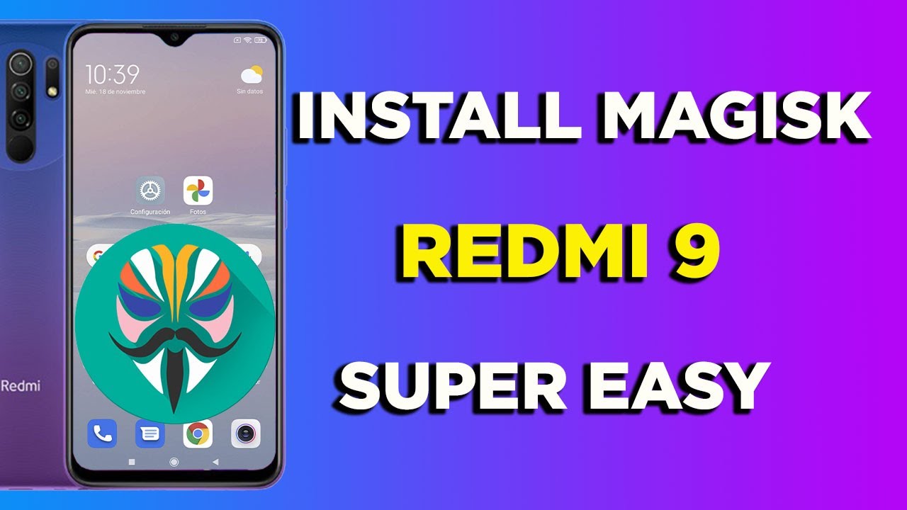 ROOT REDMI 9 MAGISK