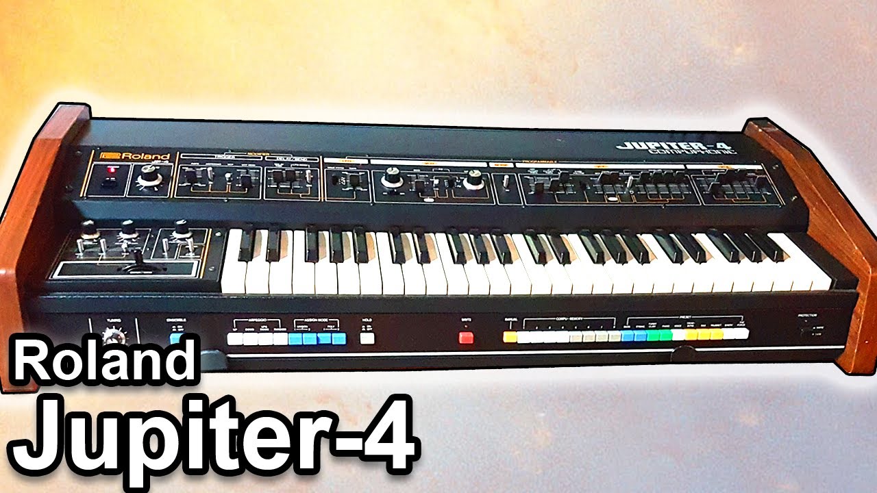 ROLAND JUPITER 4 - Sounds, Patches & Presets | Synth Demo