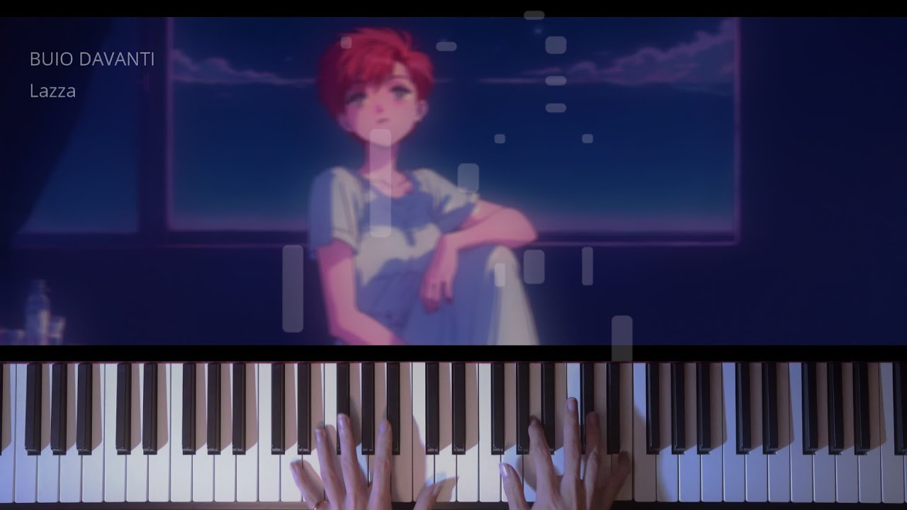 Lazza - BUIO DAVANTI (Piano Version)