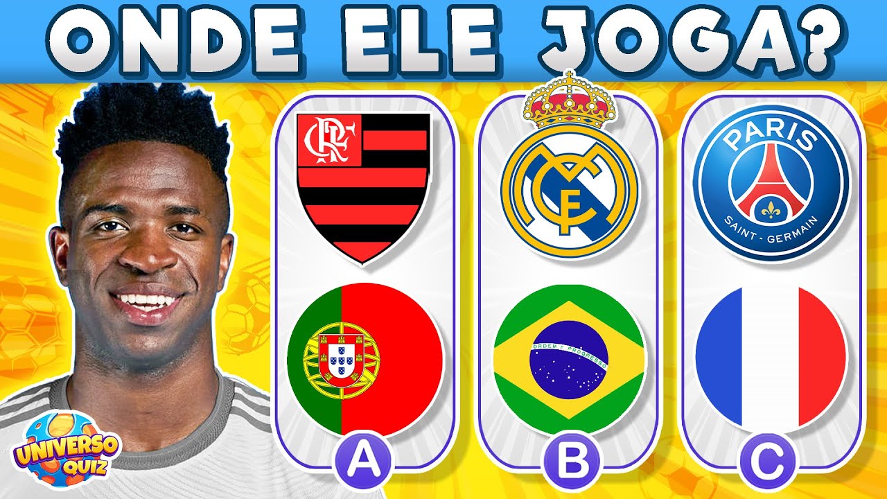Adivinhe a SELEÇÃO e o CLUBE dos Jogadores - 5 | Adivinhe em qual Seleção e Clube eles Jogam