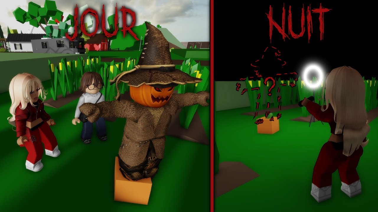 LA NUIT CET ÉPOUVANTAIL PREND VIE 💀 SUR BROOKHAVEN 🏡 RP ! Horror movie