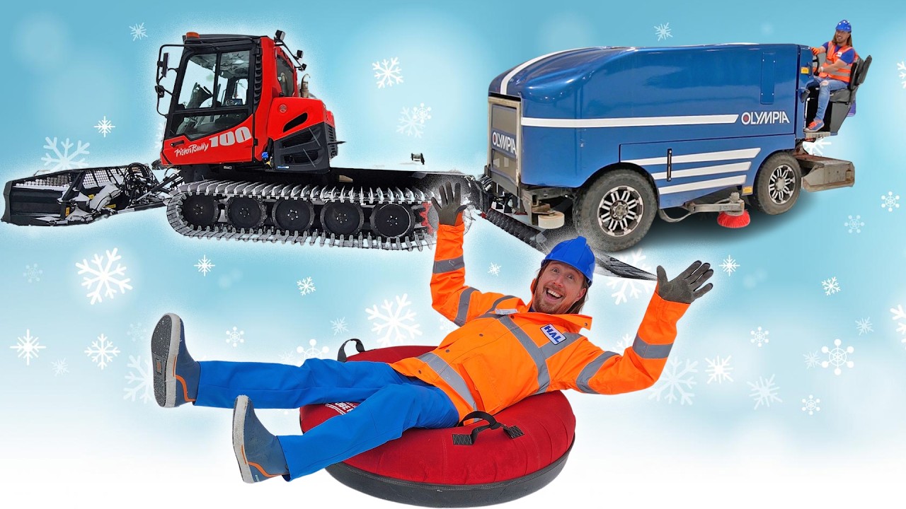 Handyman Hal works in the Snow ❄️ Awesome Winter Vehicles