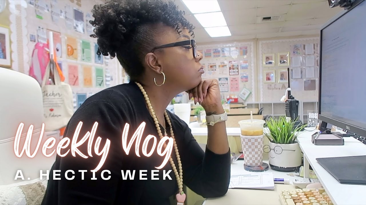 Back to Elementary | Week 6 - A Hectic Week