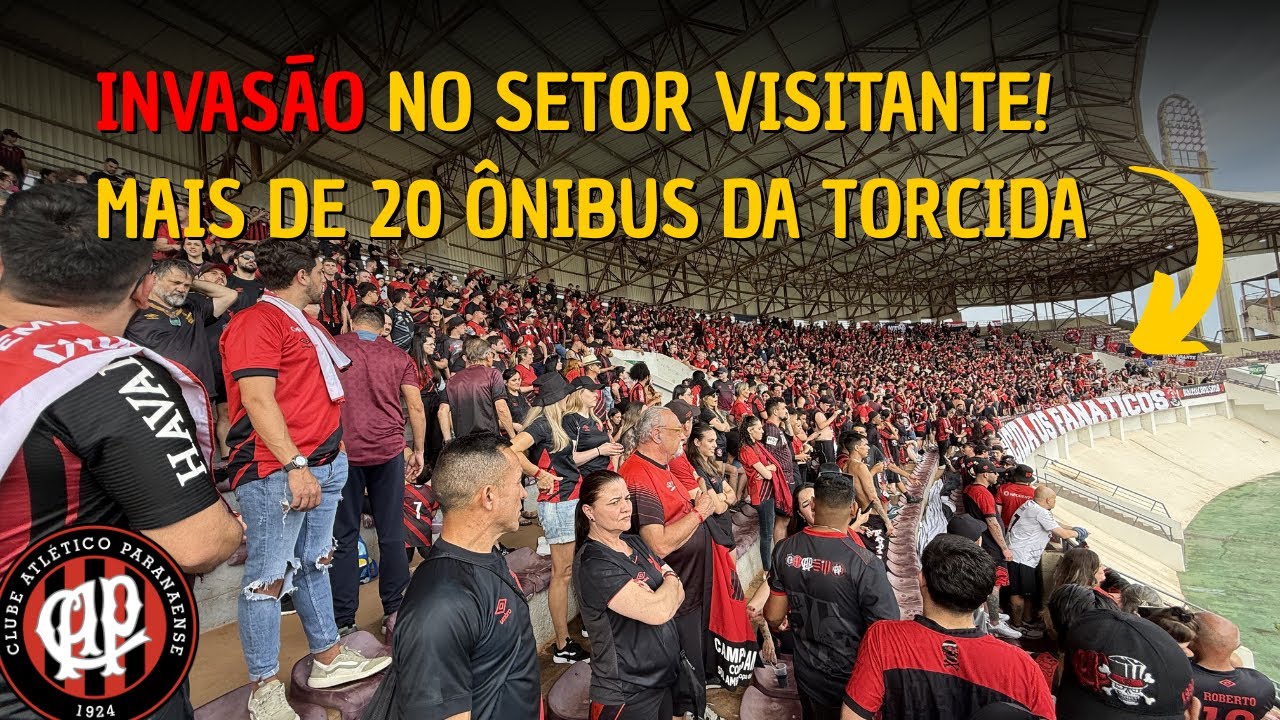 😱 A TORCIDA DO ATHLETICO-PR INVADIU ARARAQUARA E DOMINOU O EST&Aacute;DIO DA FERROVI&Aacute;RIA!