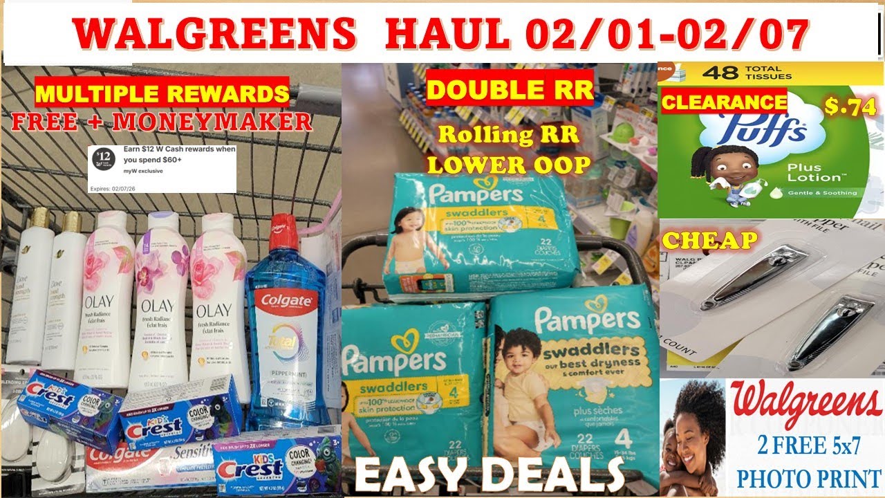 🔥 Лучшие предложения Walgreens до 7 февраля || Множество бонусов || Распродажа бумажных салфеток ...