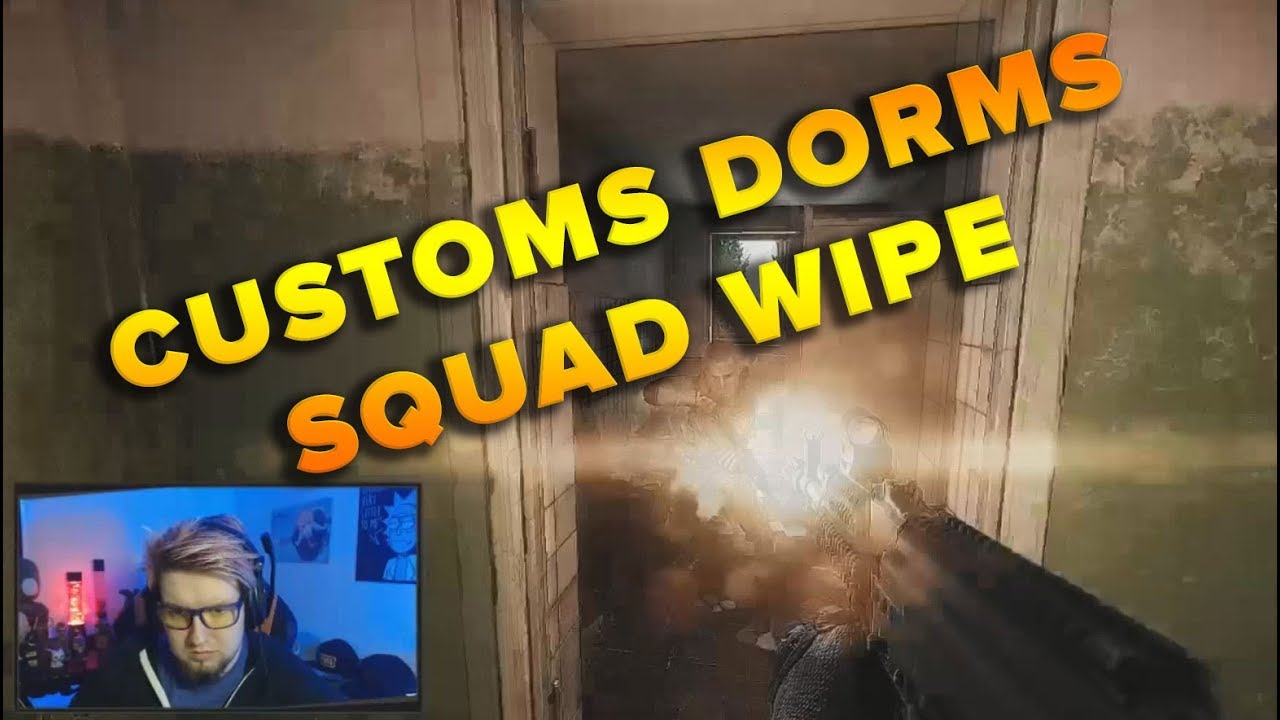 Escape From Tarkov Customs Squad Wipe in Dorms | Stream Highlights | TweaK_GG
