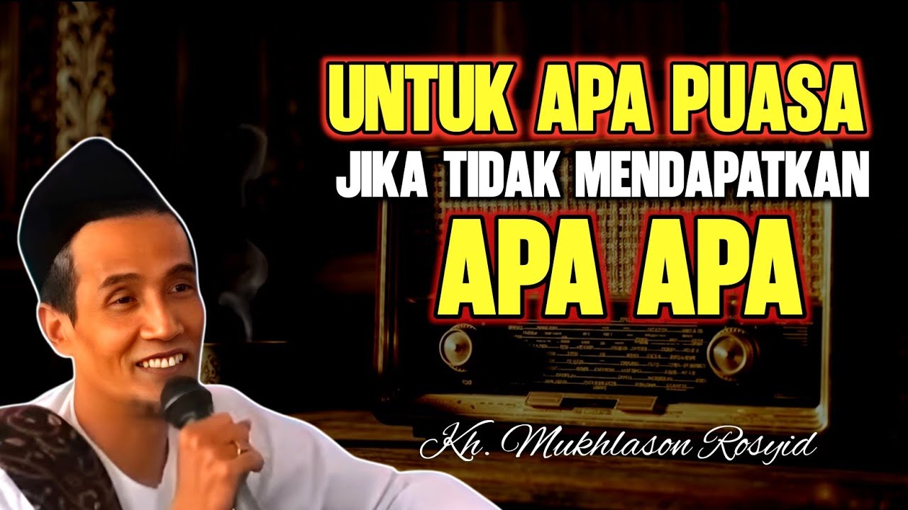 Puasa Bisa Sia-sia Jika Hanya Lapar dan Dahaga | Kajian Tauhid Gus Son