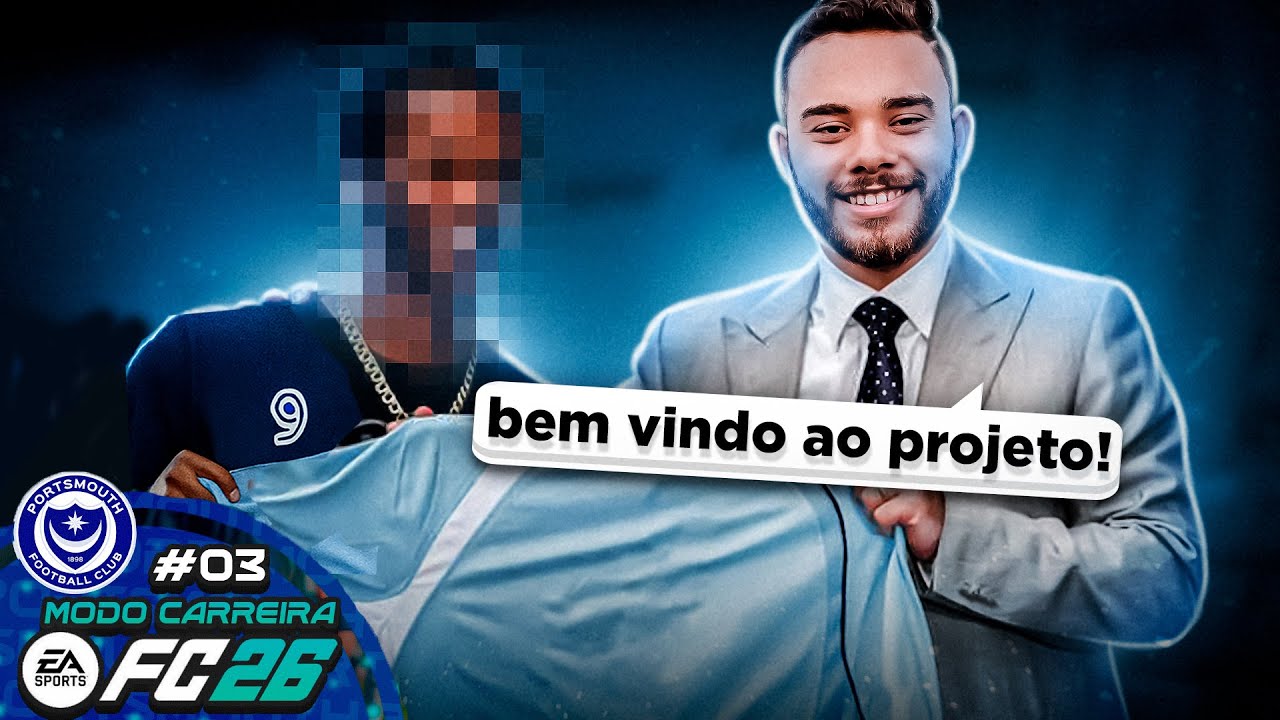 FC26 MODO CARREIRA | FECHAMOS COM NOSSO NOVO CAMISA 9!! 