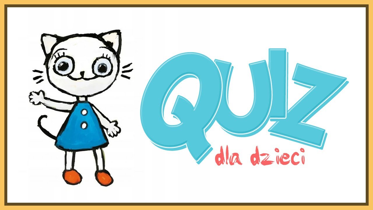QUIZ Kicia Kocia - Milionerzy Zgadywanki Zagadki dla Dzieci