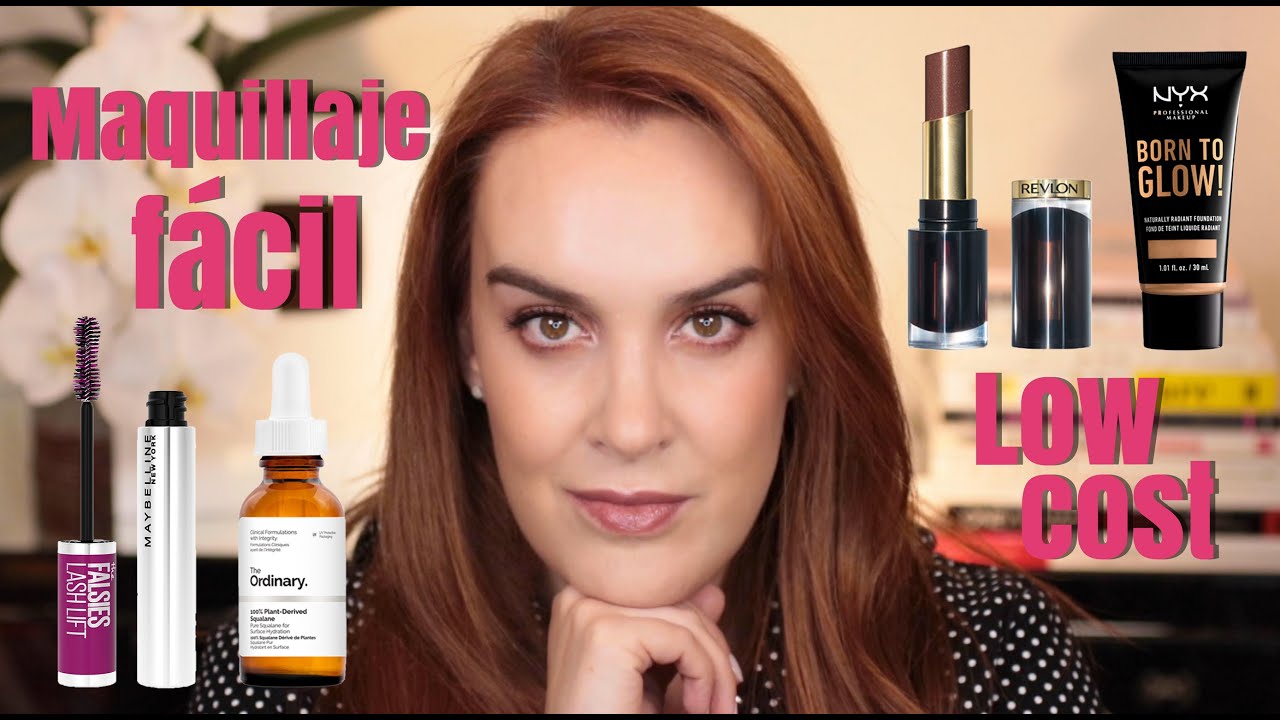 Maquillaje fácil para todos los días con mis favoritos low cost / Especial para piel madura.