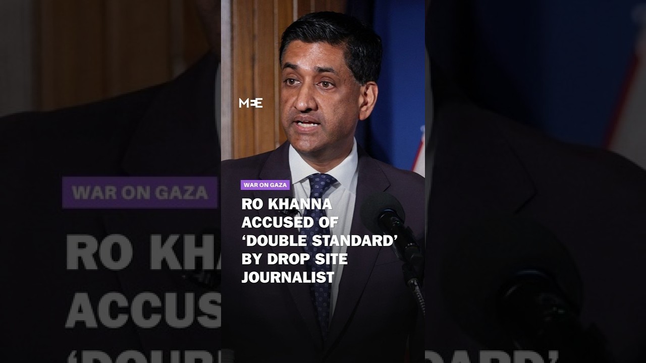 Journalist highlights Ro Khanna&rsquo;s &lsquo;double standard&rsquo; on violence between Israelis and Palestinians