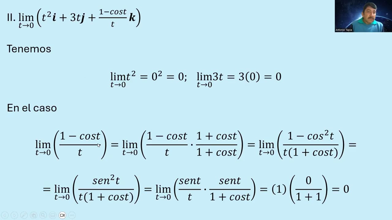 #calculo  Funciones vectoriales 16