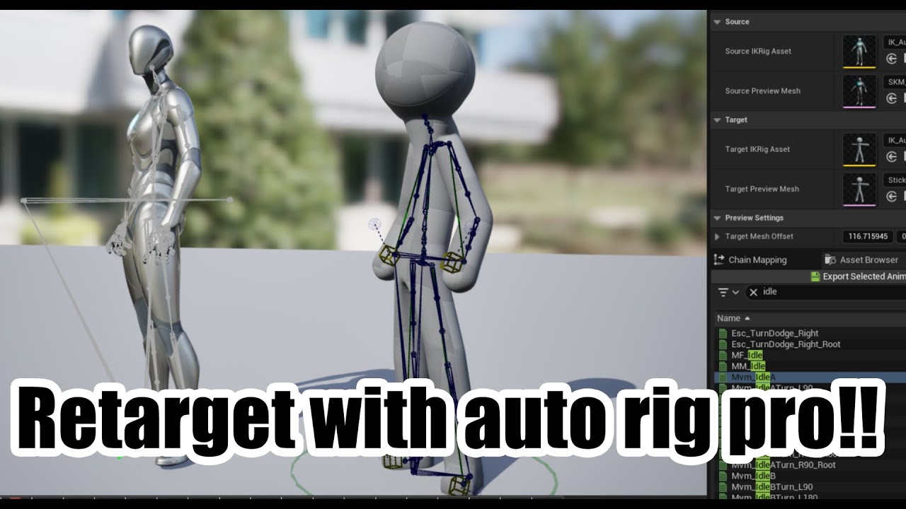 Best way to use Auto-Rig Pro for Unreal Engine 5