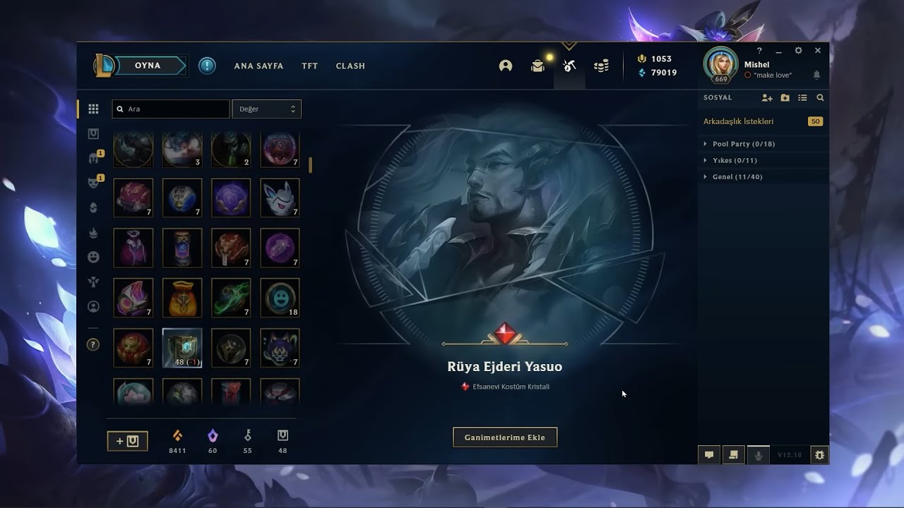 2 YILLIK GANİMETİMİ AÇIYORUM | League of Legends [300+ KOSTÜM KRİSTALİ!]