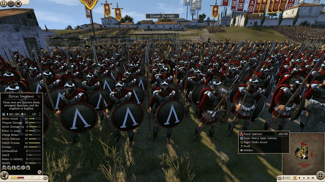 Battle of Sparta ! | Greek Alliance defends against the might of the Barbarians | Total War Rome II