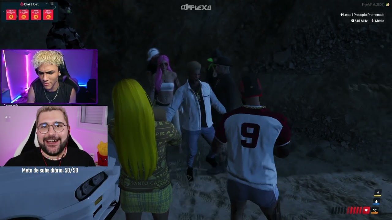 A TRETA! Batata reage a treta da RANOROXA com a mulher do Jefig 😬 Park Tiffany GTA RP