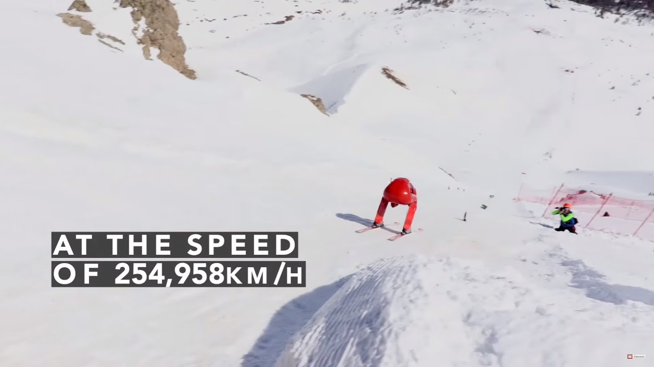 OFFICIAL - 2016 Speed Skiing World Record in Vars by Ivan Origone - 254.958 km/h