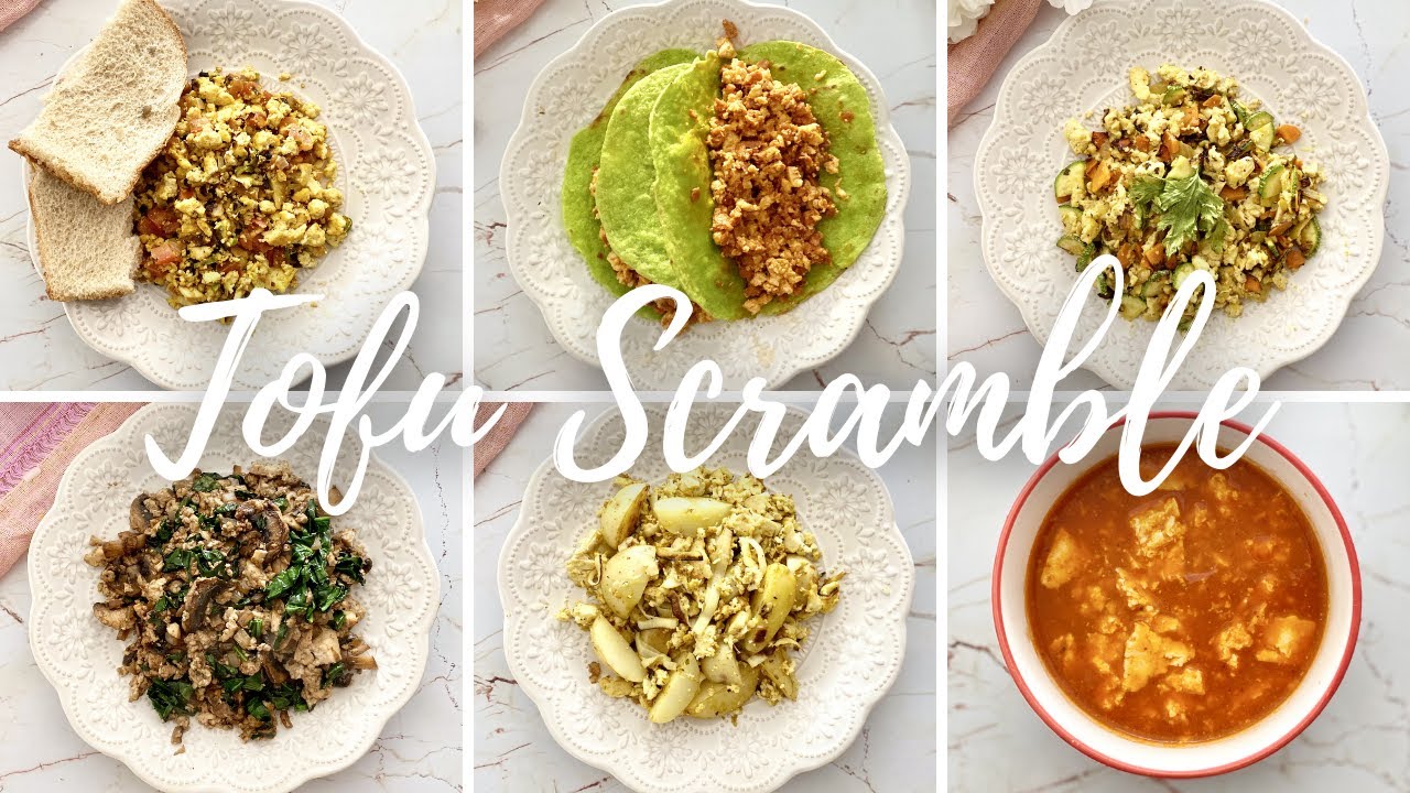 TOFU REVUELTO | 6 recetas veganas