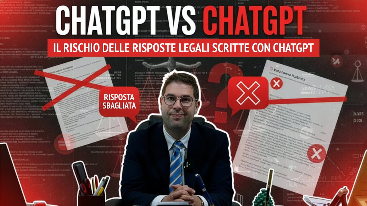 Il rischio delle risposte legali scritte con ChatGPT