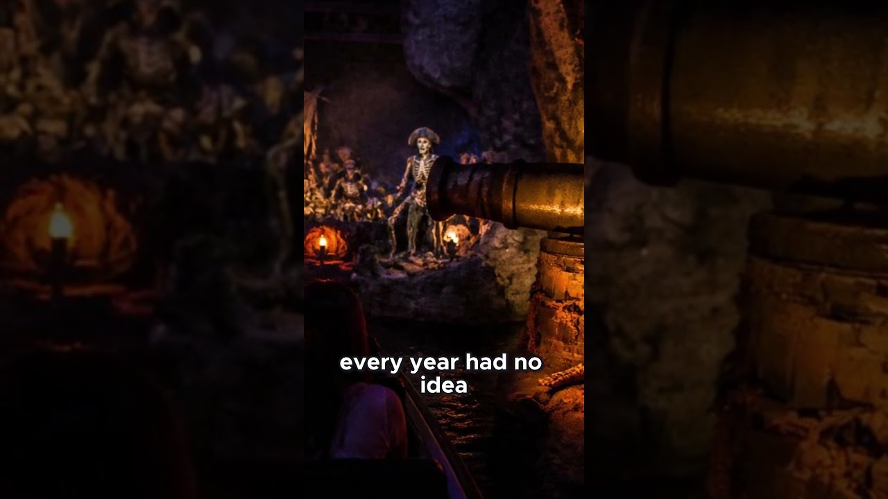 Disney's Secret Under The Pirate Ride: #disneymovies #frozenmovie #waltdisney #reels #fyp