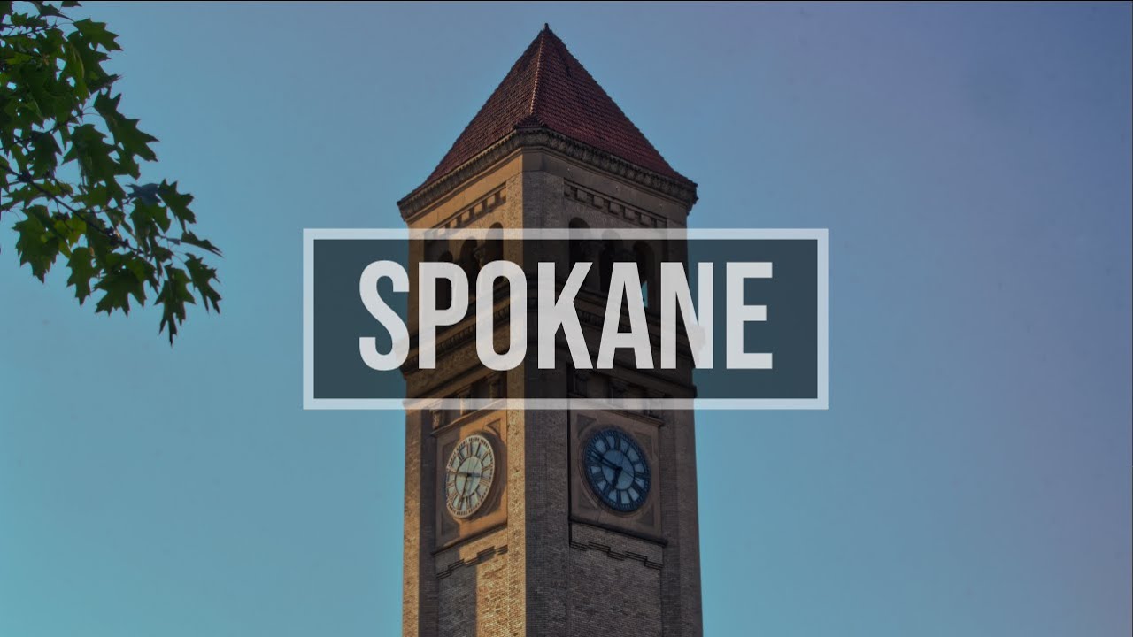 Spokane Tour by Drone [4K]