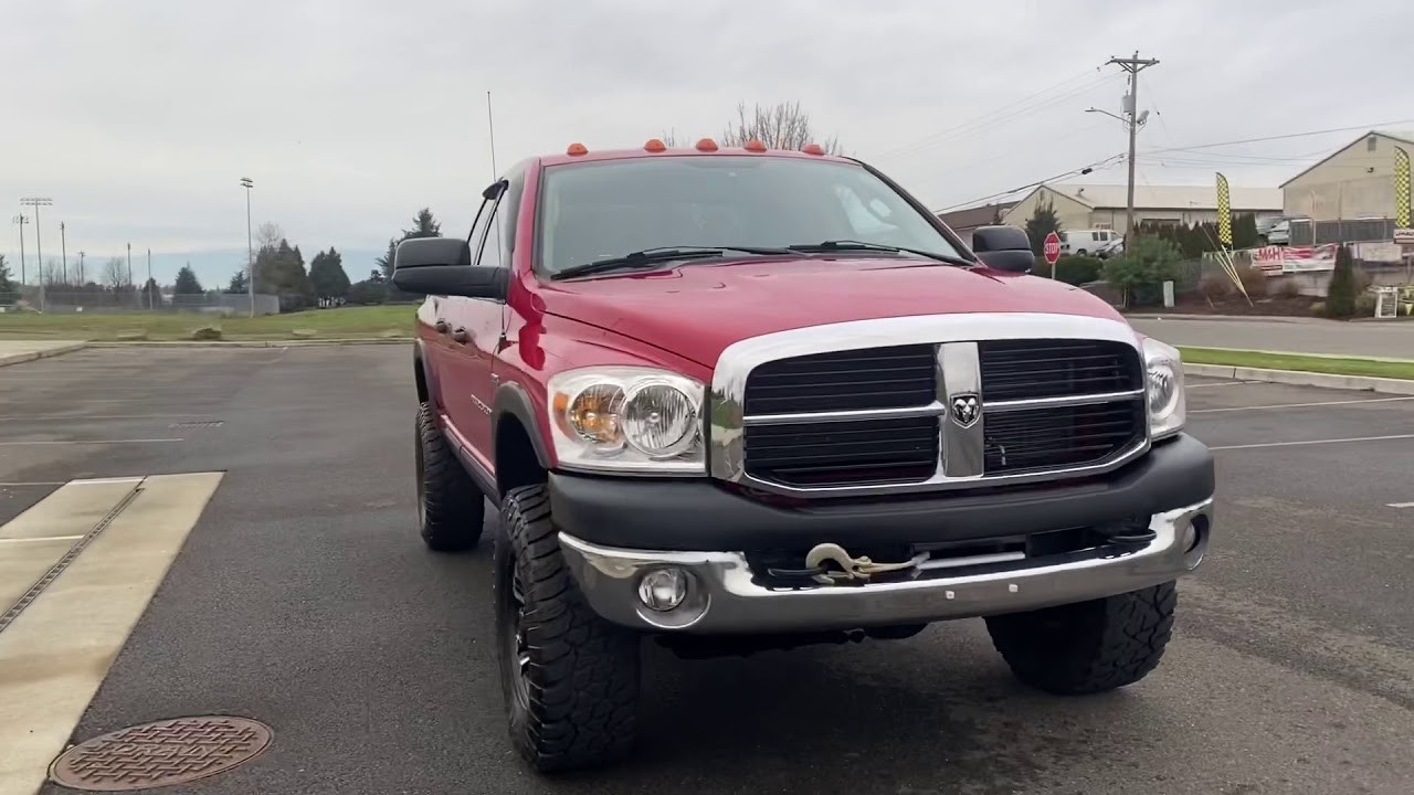 2007 Dodge Power Wagon With Manual Transmission and 4x4 For Sale