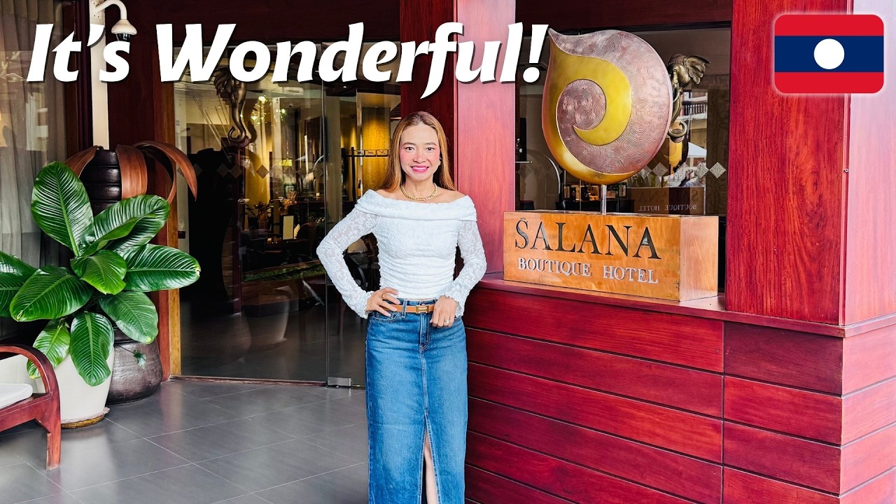 Salana Boutique Hotel 🏨 Vientiane Laos 🇱🇦 You Should Stay Here! 👌