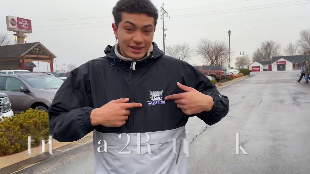 Weber State Official visit. Athletic facilities and Dorm Tour (Jordyn Turner, WR)