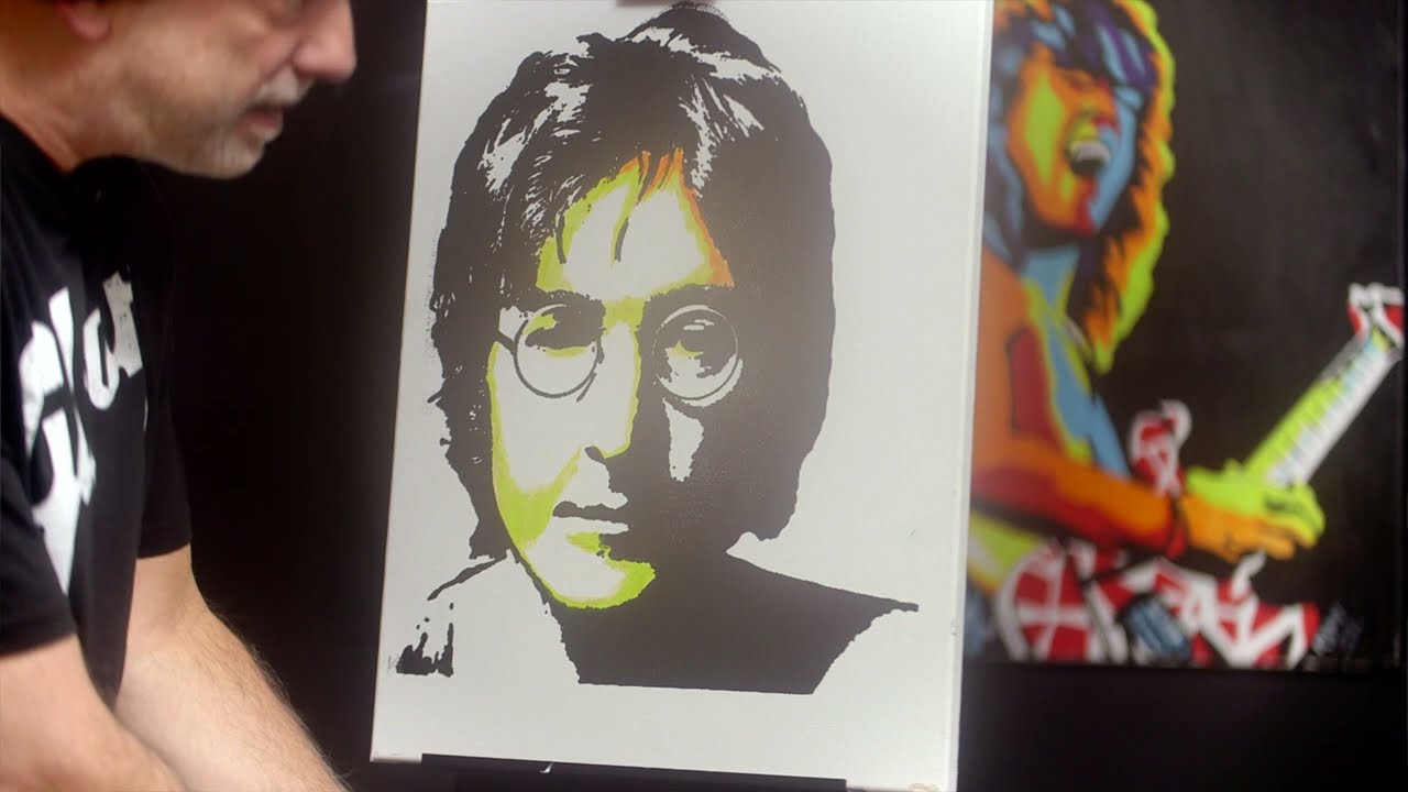 Rock Star Paint Class 'Imagine' John Lennon