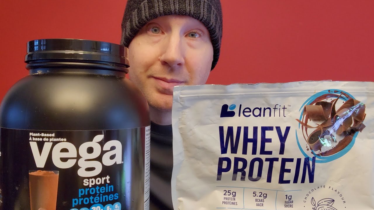 Сывороточный протеин LEANFIT и протеиновый порошок VEGA SPORT (обзор Costco Food)