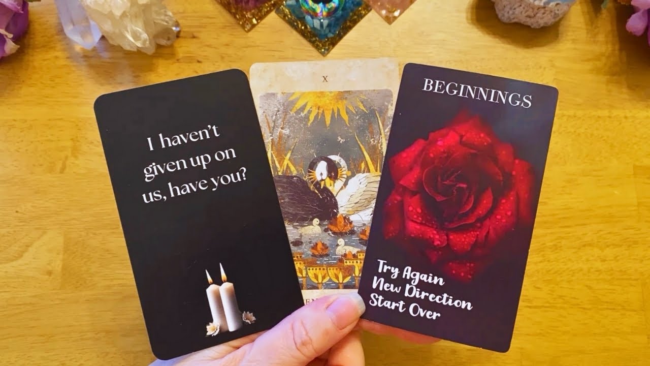 I WANT TO START OVER WITH YOU! 🌹 I WILL NEVER GIVE UP ON US! 🥰  [COLLECTIVE LOVE READING] IN-DEPTH