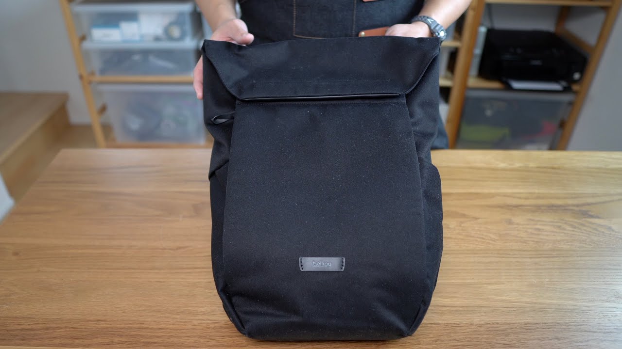 Bellroy Melbourne Backpack 18L - Compact top-loading minimalist pack for small urban EDC load outs