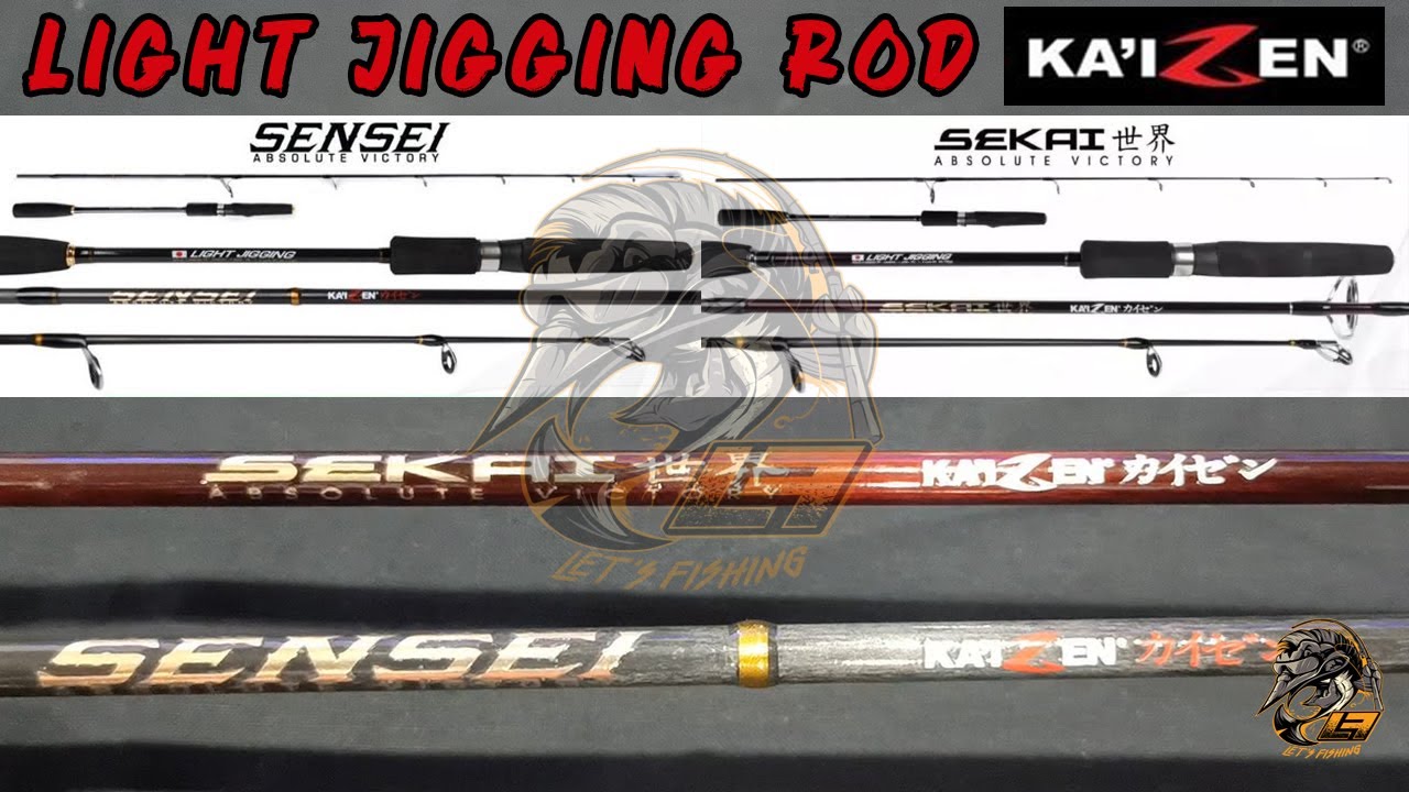 Joran Light Jigging Kaizen Sensei dan Kaizen Sekai