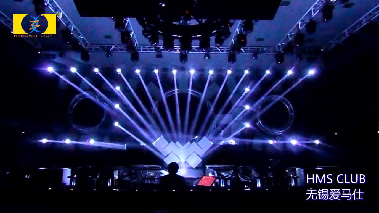 HMS Night Club - Hengmei Lighting.