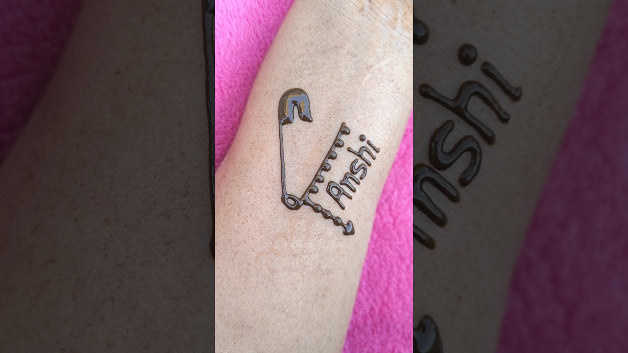 Ansh name mehndi tattoo Part 419 