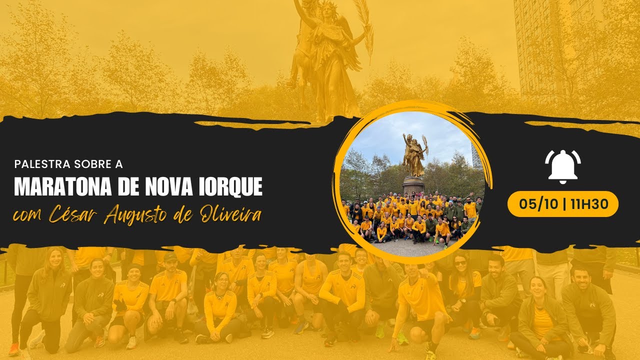 Palestra: MARATONA DE NOVA IORQUE 2024