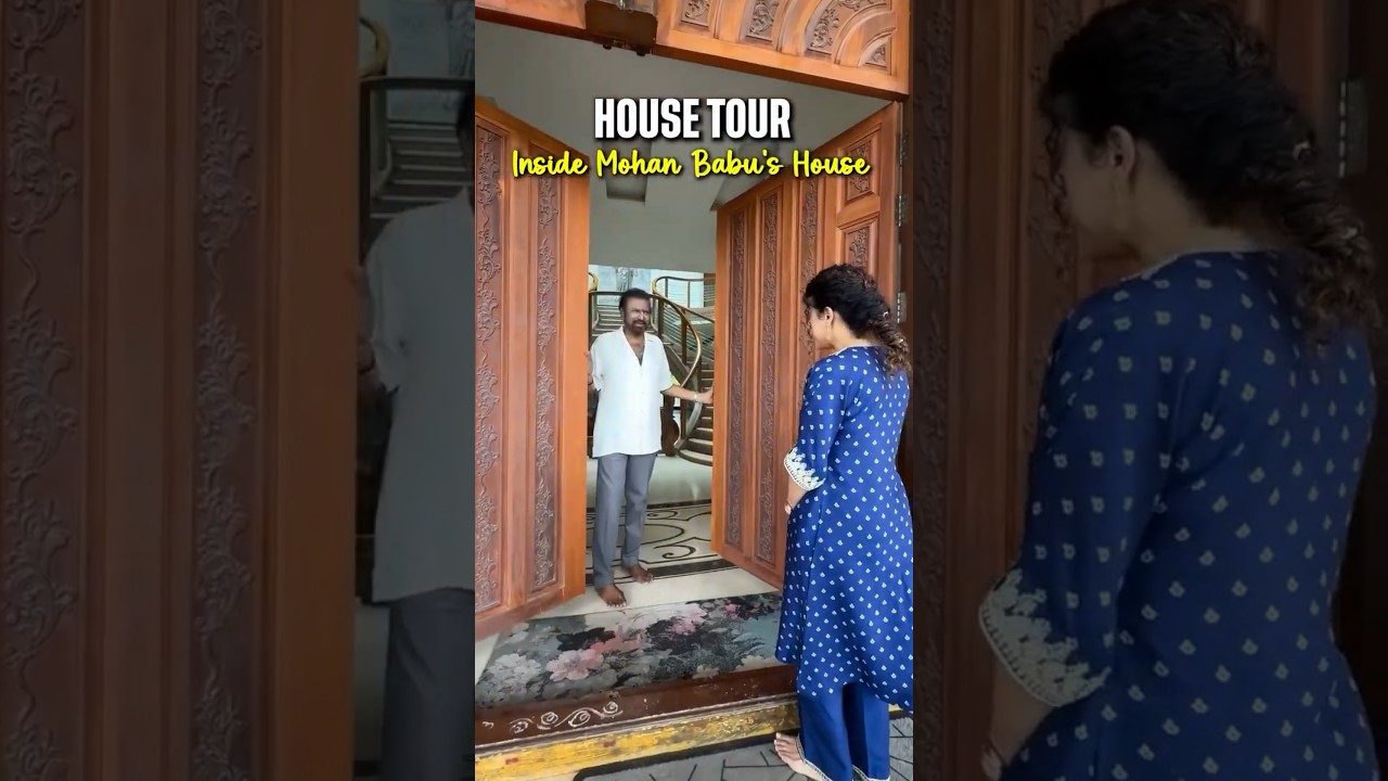 Inside the Superstar Mohan Babu House In Hyderabad! | Exclusive Tour | Curly Tales