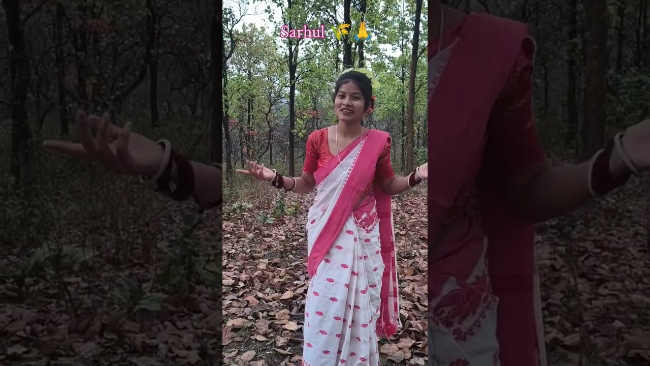 sarhul special #kajalmahto #greenjharkhand #song #traditonaljhumarsong #sarhulfestival #sarhul2026