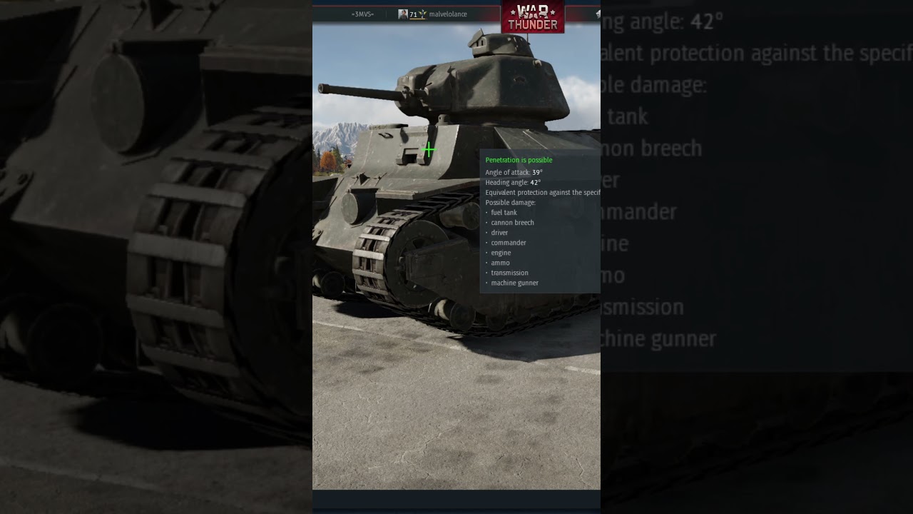 Francuski TWARDZIEL ma SŁABE punkty?? #shorts #warthunder #gaming