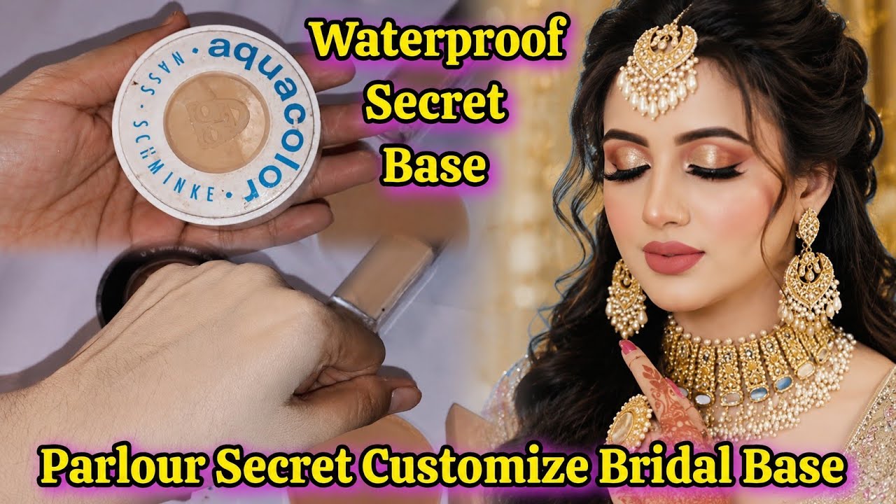 parlour Secret Customized Base For Party and Bridal Makeup| parlor secret base|customize bridal base